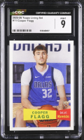 Cooper Flagg 2025-26 Topps Living Set #11 RC (CGC 9) at PristineAuction.com