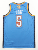 Luguentz Dort Signed Thunder Nike Authentic Jersey (PSA) at PristineAuction.com