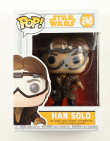 Alden Ehrenreich Signed "Star Wars" #248 Han Solo Bobble-Head Funko Pop! Vinyl Figure (ACOA) at PristineAuction.com