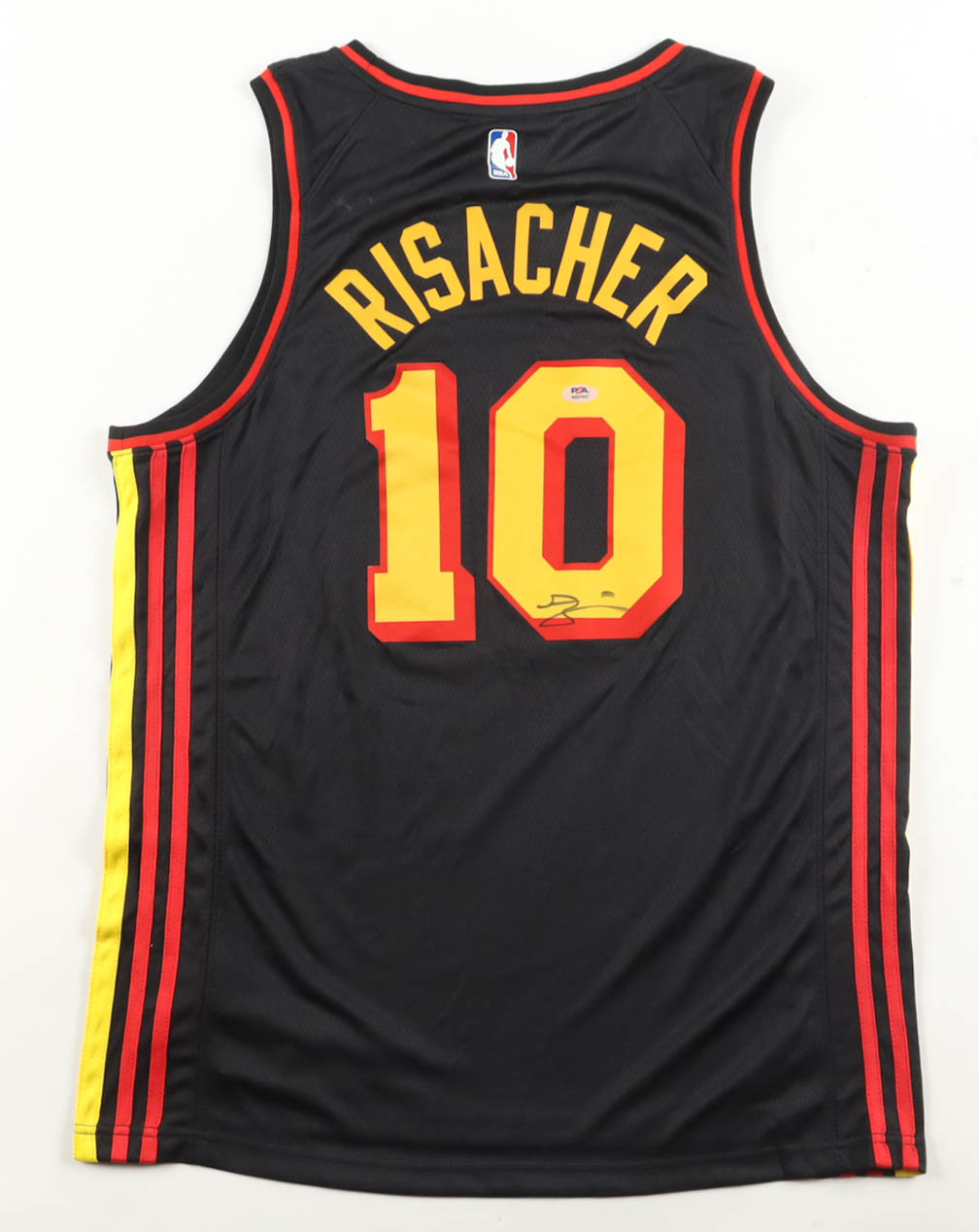 Zaccharie Risacher Signed Hawks Jordan Authentic Jersey (PSA) at PristineAuction.com Zaccharie Risacher Signed Hawks Jordan Authentic Jersey (PSA) at PristineAuction.com