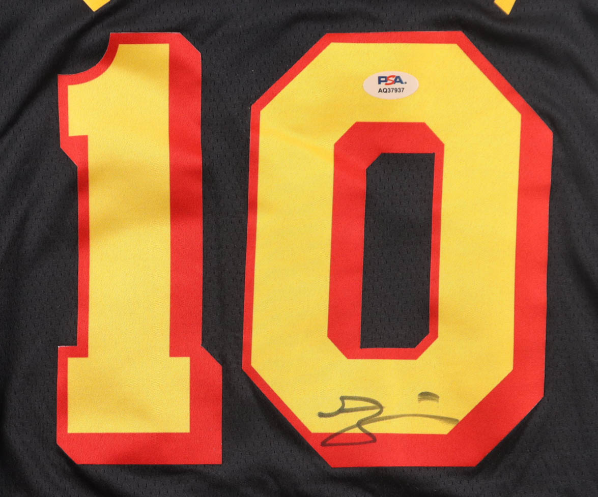 Zaccharie Risacher Signed Hawks Jordan Authentic Jersey (PSA) at PristineAuction.com Zaccharie Risacher Signed Hawks Jordan Authentic Jersey (PSA) at PristineAuction.com