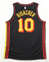 Zaccharie Risacher Signed Hawks Jordan Authentic Jersey (PSA) at PristineAuction.com