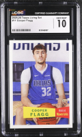 Cooper Flagg 2025-26 Topps Living Set #11 RC (CGC 10) at PristineAuction.com
