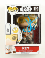 J.J. Abrams Signed "Star Wars" #119 Rey Funko Pop! Bobble-Head Vinyl Figure (ACOA) at PristineAuction.com