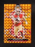 George Kittle 2024 Panini Mosaic Mosaic Orange #194 #015/199 at PristineAuction.com