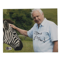 David Attenborough Signed 8x10 Photo (Beckett) at PristineAuction.com