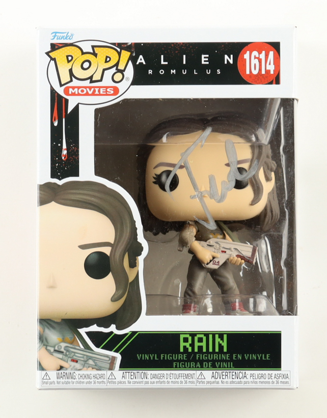 Fede Alvarez Signed "Alien Romulus" #1614 Rain Funko Pop! Vinyl Figure (ACOA) at PristineAuction.com Fede Alvarez Signed "Alien Romulus" #1614 Rain Funko Pop! Vinyl Figure (ACOA) at PristineAuction.com