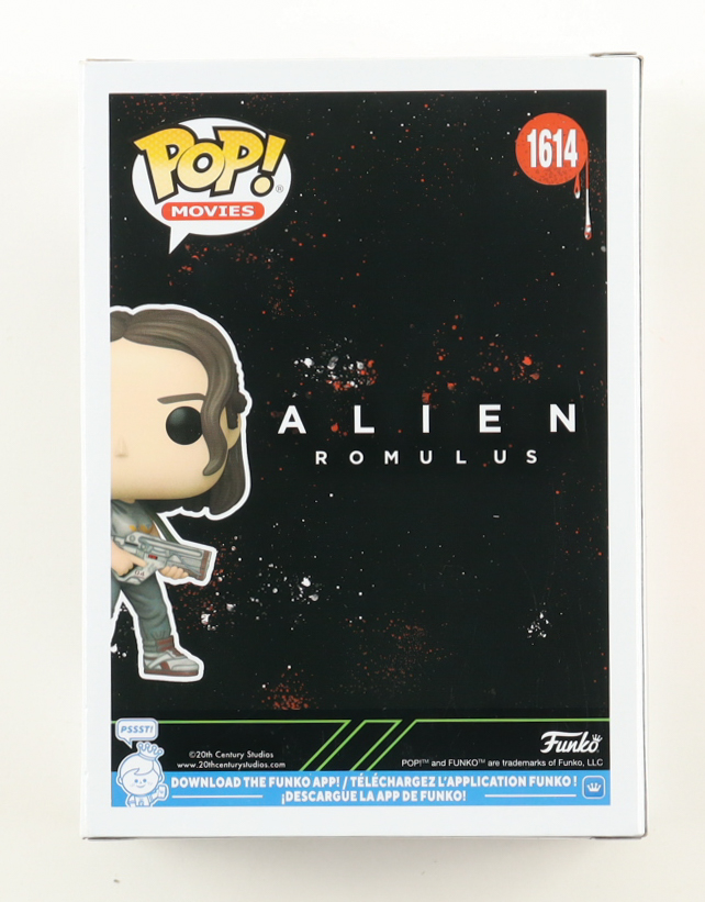Fede Alvarez Signed "Alien Romulus" #1614 Rain Funko Pop! Vinyl Figure (ACOA) at PristineAuction.com Fede Alvarez Signed "Alien Romulus" #1614 Rain Funko Pop! Vinyl Figure (ACOA) at PristineAuction.com