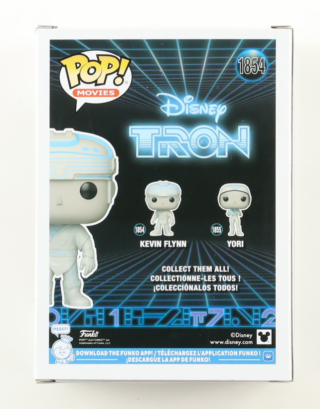Jeff Bridges Signed "Tron" #1854 Kevin Flynn Funko Pop! Vinyl Figure (ACOA) at PristineAuction.com Jeff Bridges Signed "Tron" #1854 Kevin Flynn Funko Pop! Vinyl Figure (ACOA) at PristineAuction.com