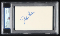 John Glenn Signed Cut (PSA | Autograph Graded 10) at PristineAuction.com