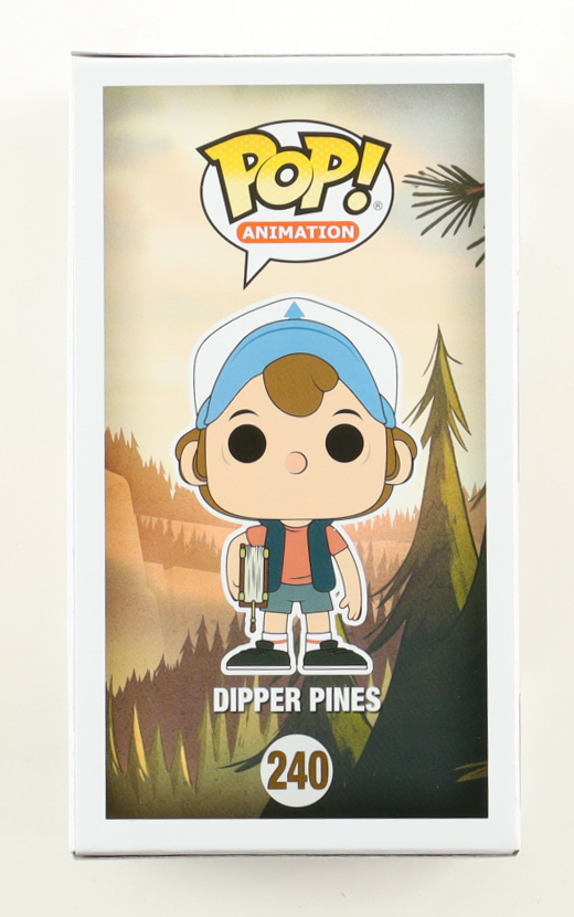 Jason Ritter Signed "Gravity Falls" #240 Dipper Pines Funko Pop! Vinyl Figure (ACOA) at PristineAuction.com Jason Ritter Signed "Gravity Falls" #240 Dipper Pines Funko Pop! Vinyl Figure (ACOA) at PristineAuction.com