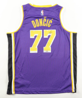 Luka Doncic Signed Signed Lakers Nike Authentic Jersey (PSA) at PristineAuction.com