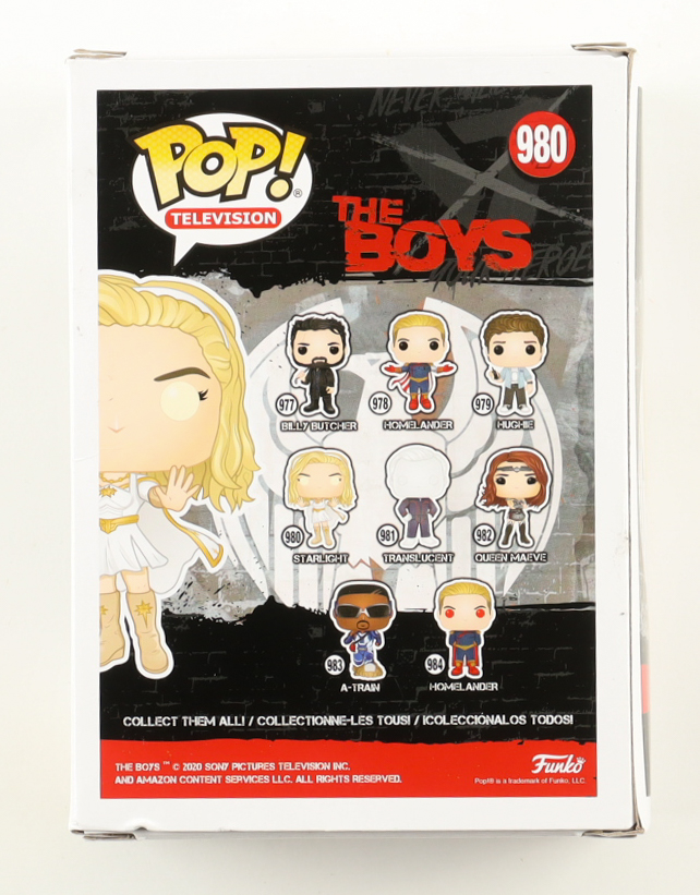 Erin Moriarty Signed "The Boys" #980 Starlight Funko Pop! Vinyl Figure (ACOA) at PristineAuction.com Erin Moriarty Signed "The Boys" #980 Starlight Funko Pop! Vinyl Figure (ACOA) at PristineAuction.com