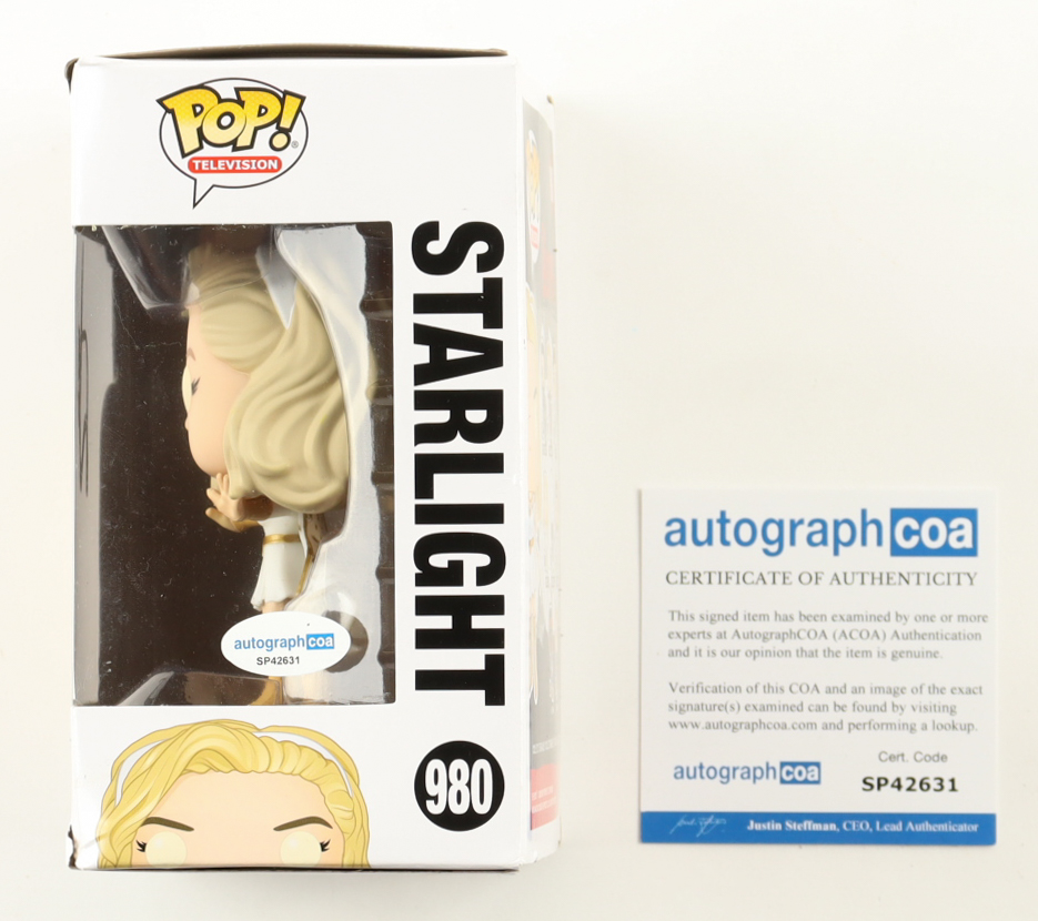 Erin Moriarty Signed "The Boys" #980 Starlight Funko Pop! Vinyl Figure (ACOA) at PristineAuction.com Erin Moriarty Signed "The Boys" #980 Starlight Funko Pop! Vinyl Figure (ACOA) at PristineAuction.com