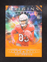 Tez Johnson 2025 Panini Origins Orange #133 #077/149 RC at PristineAuction.com