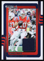 Drake Maye 2025 Donruss Threads #28 at PristineAuction.com