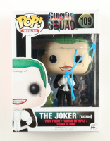 Jared Leto Signed "Suicide Squad" #109 The Joker [Tuxedo] Funko Pop! Vinyl Figure (ACOA) at PristineAuction.com