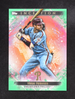 Trea Turner 2024 Topps Inception Green #77 at PristineAuction.com