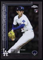 Roki Sasaki 2025 Topps Chrome Rookie Debut #USC73 RC at PristineAuction.com