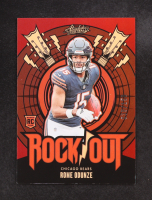 Rome Odunze 2024 Absolute Rock Out Spectrum Red #16 #038/150 RC at PristineAuction.com