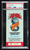 1989 Splash Mountain "Opening Soon" Voucher (PSA 5) at PristineAuction.com