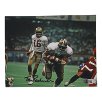 Tom Rathman Signed 49ers 8x10 Photo (Beckett) at PristineAuction.com