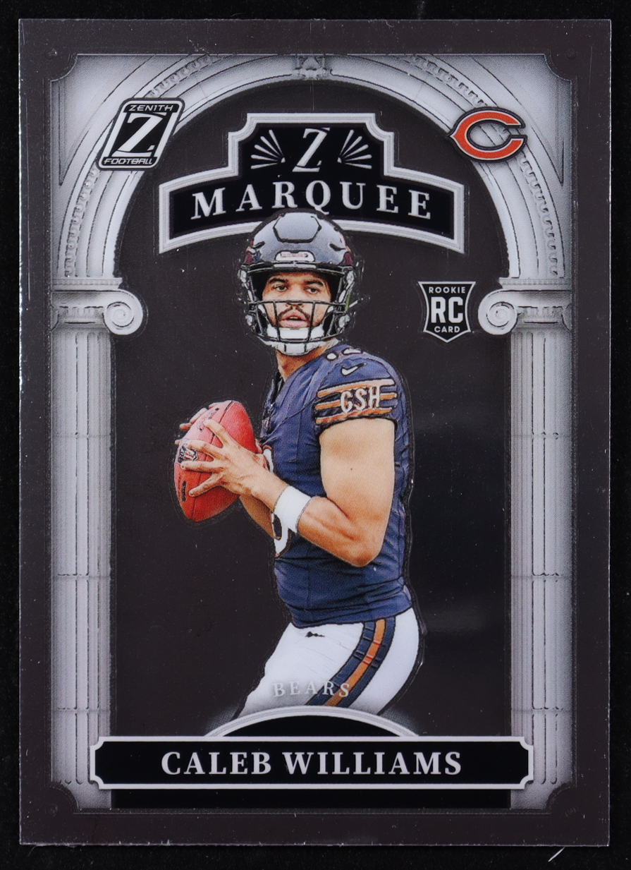 Caleb Williams 2024 Panini Zenith Z Marquee #1 RC at PristineAuction.com Caleb Williams 2024 Panini Zenith Z Marquee #1 RC at PristineAuction.com