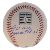 Juan Marichal Signed OML Hall of Fame Logo Baseball (JSA) at PristineAuction.com