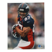 Ed McCaffrey Signed Broncos 8x10 Photo (Beckett) at PristineAuction.com