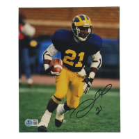 Desmond Howard Signed Michigan Wolverines 8x10 Photo (Beckett) at PristineAuction.com