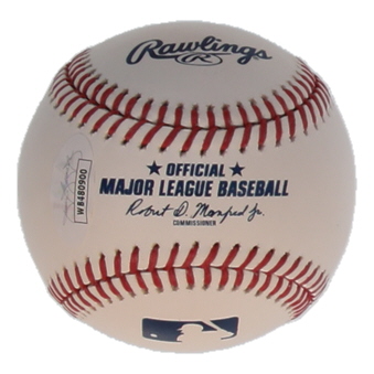 Ben Zobrist Signed OML Baseball Inscribed "2016 WS MVP" (JSA) at PristineAuction.com Ben Zobrist Signed OML Baseball Inscribed "2016 WS MVP" (JSA) at PristineAuction.com