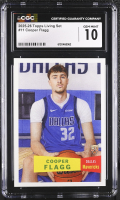 Cooper Flagg 2025-26 Topps Living Set #11 (CGC GEM MINT 10) at PristineAuction.com