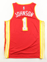 Jalen Johnson Signed Hawks Nike Authentic  Jersey (PSA) at PristineAuction.com