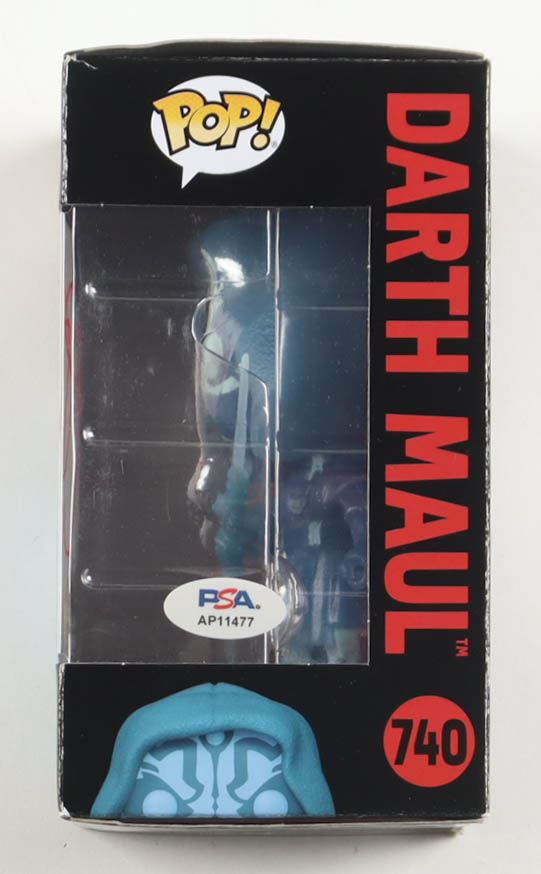 Ray Park Signed "Star Wars" #740 Darth Maul Funko Pop! Vinyl Bobble-Head Figure (PSA) at PristineAuction.com Ray Park Signed "Star Wars" #740 Darth Maul Funko Pop! Vinyl Bobble-Head Figure (PSA) at PristineAuction.com
