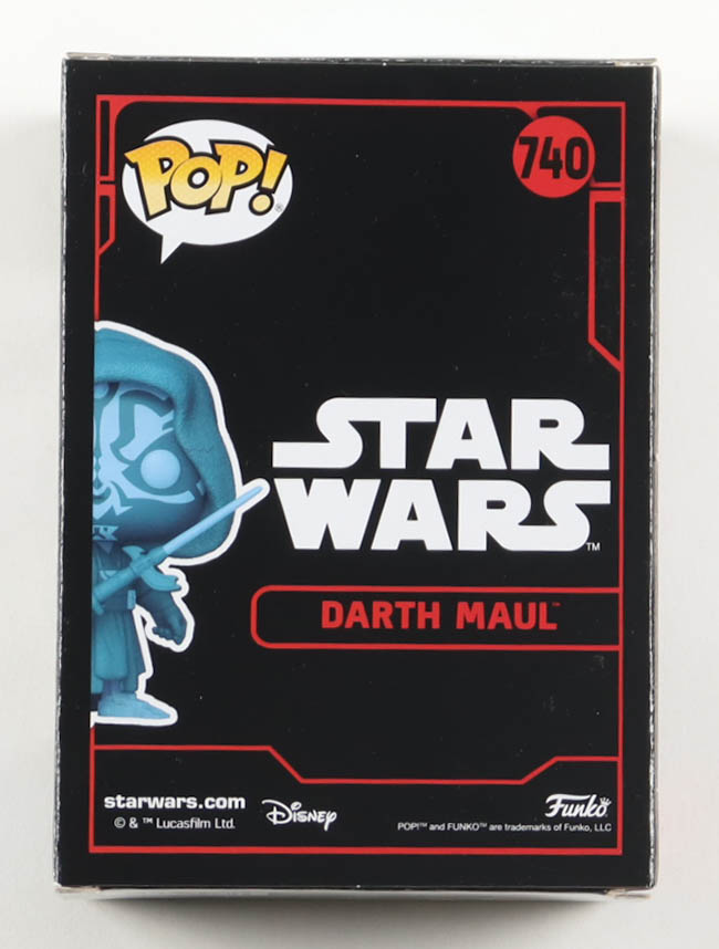 Ray Park Signed "Star Wars" #740 Darth Maul Funko Pop! Vinyl Bobble-Head Figure (PSA) at PristineAuction.com Ray Park Signed "Star Wars" #740 Darth Maul Funko Pop! Vinyl Bobble-Head Figure (PSA) at PristineAuction.com