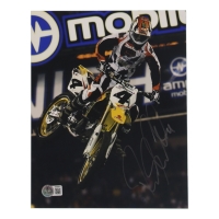 Ricky Carmichael Signed 8x10 Photo (Beckett) at PristineAuction.com