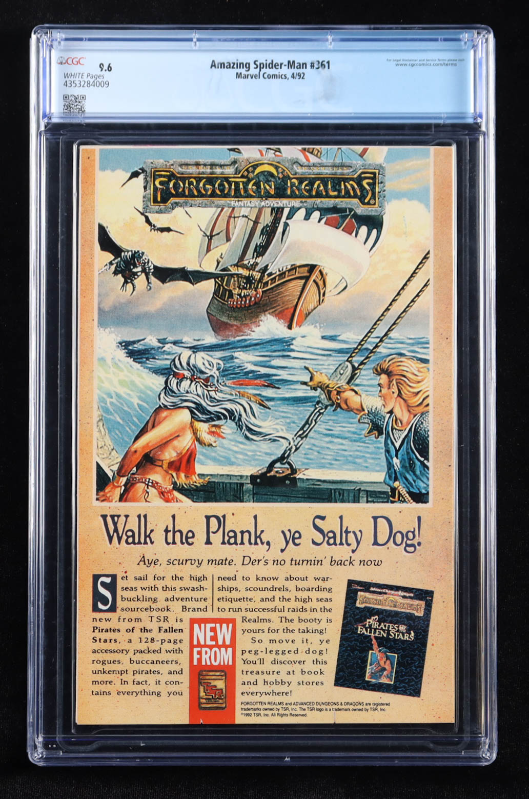 1992 "The Amazing Spider-Man" #361 Marvel Comic Book (CGC 9.6) at PristineAuction.com 1992 "The Amazing Spider-Man" #361 Marvel Comic Book (CGC 9.6) at PristineAuction.com