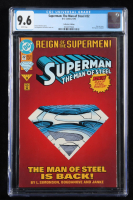 1993 "Superman: The Man of Steel" #22 DC Comic Book (CGC 9.6) at PristineAuction.com