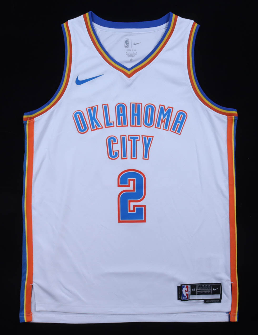 Shai Gilgeous-Alexander Signed Thunder Nike Authentic Jersey (JSA) at PristineAuction.com Shai Gilgeous-Alexander Signed Thunder Nike Authentic Jersey (JSA) at PristineAuction.com