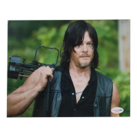Norman Reedus Signed "The Walking Dead" 8x10 Photo (ACOA) at PristineAuction.com