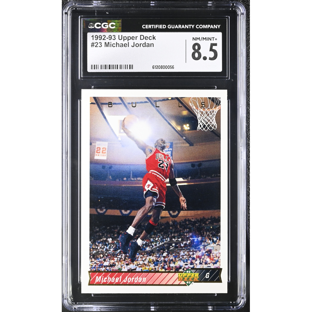 Michael Jordan 1992-93 Upper Deck #23 (CGC 8.5) at PristineAuction.com