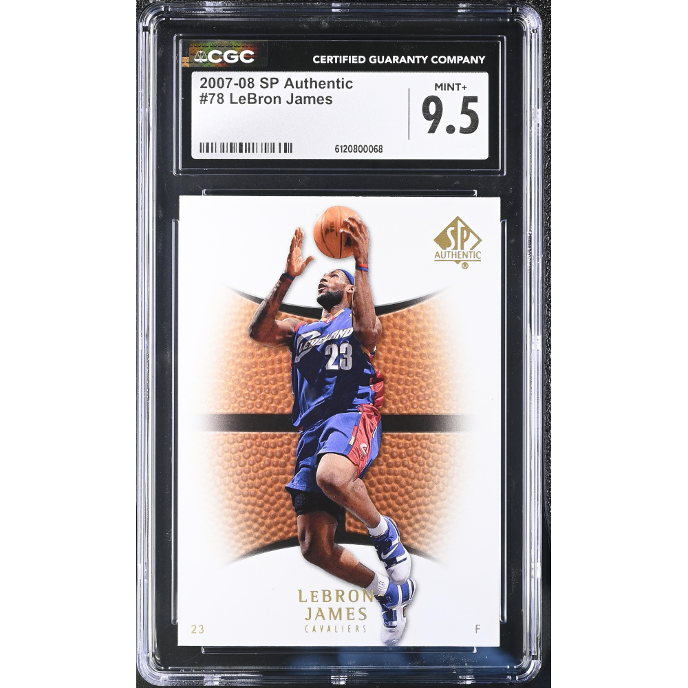 LeBron James 2007-08 SP Authentic #78 (CGC 9.5) at PristineAuction.com