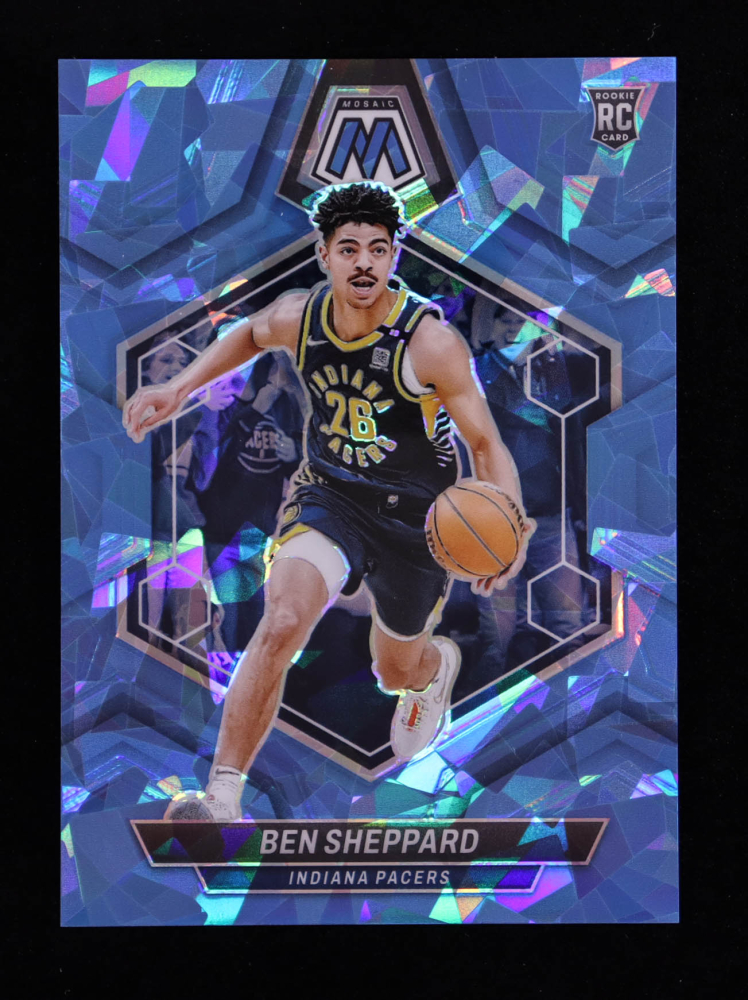 Ben Sheppard 2023-24 Panini Mosaic Mosaic Ice #244 RC #52/125
