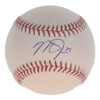 Mike Trout Signed OML Baseball (Fanatics) at PristineAuction.com