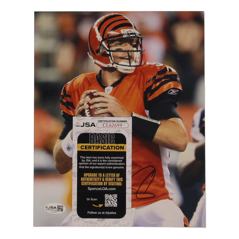 Carson Palmer Signed Bengals 8x10 Photo (JSA) at PristineAuction.com Carson Palmer Signed Bengals 8x10 Photo (JSA) at PristineAuction.com