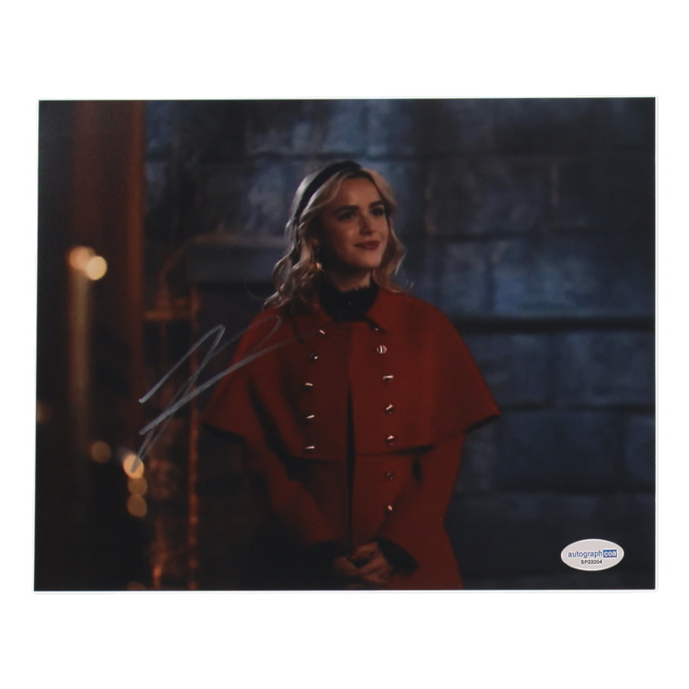 Kiernan Shipka Signed "Chilling Adventures of Sabrina" 8x10 Photo (ACOA) at PristineAuction.com Kiernan Shipka Signed "Chilling Adventures of Sabrina" 8x10 Photo (ACOA) at PristineAuction.com