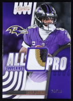 Lamar Jackson 2025 Absolute All Pro Souvenirs Gold #1 #26/99 at PristineAuction.com