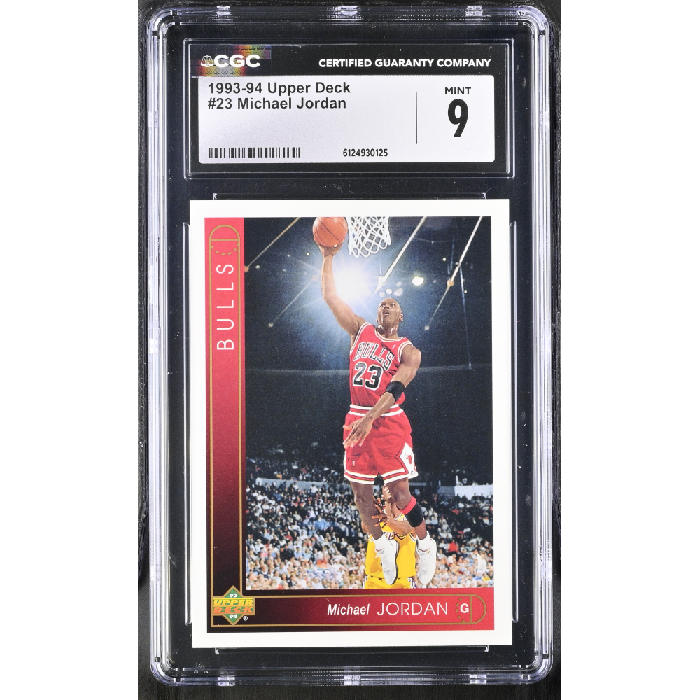 Michael Jordan 1993-94 Upper Deck #23 (CGC 9) at PristineAuction.com