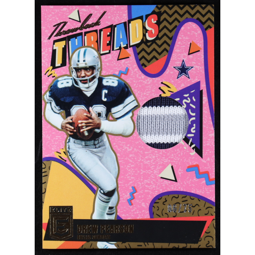 Drew Pearson / Michael Irvin 2025 Elite Throwback Threads Doubles Prime #5 at PristineAuction.com