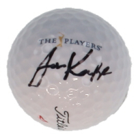 Jake Knapp Signed The Players Championship Logo Golf Ball (PSA) at PristineAuction.com